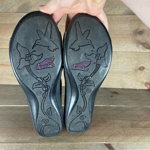 dansko womens size 42 shoes brown leather strappy comfort sandals - Picture 7 of 8